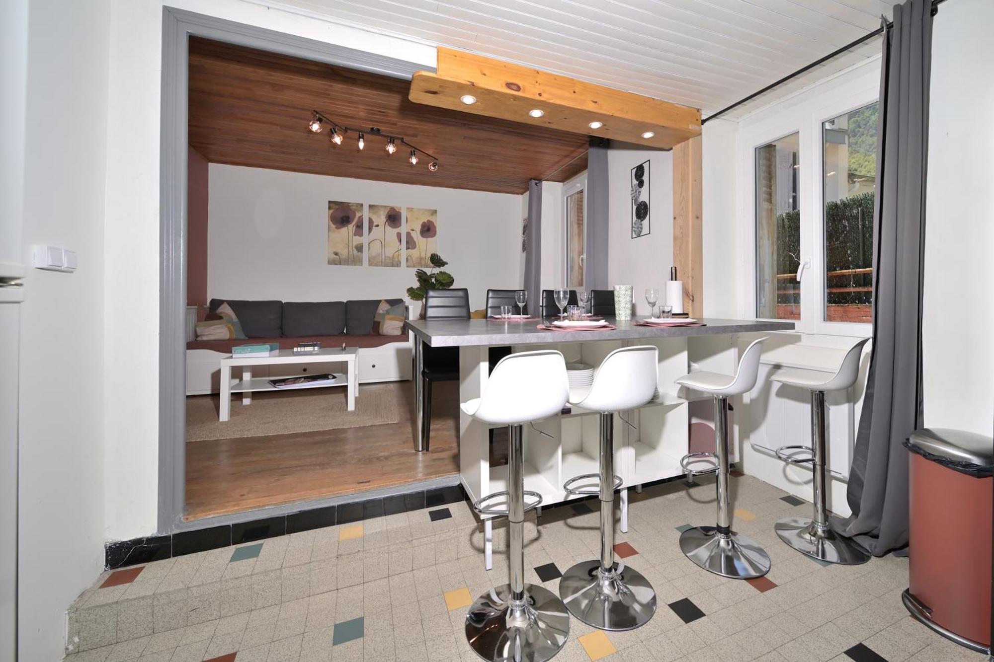 Le Gite Des 3000 Avec Spa Auzat Exterior photo